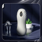 Automatic Multi-Frequency Suction Masturbator for Men: Electric Deep Throat Oral Sex Masturbation Device with Realistic Vaginal Clamping and Suction