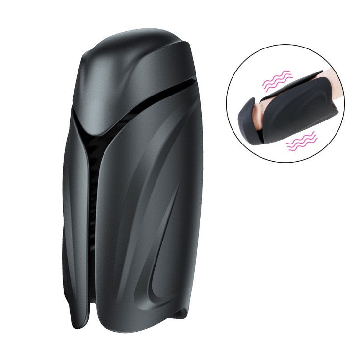 Black Samurai male glans training device/masturbation cup