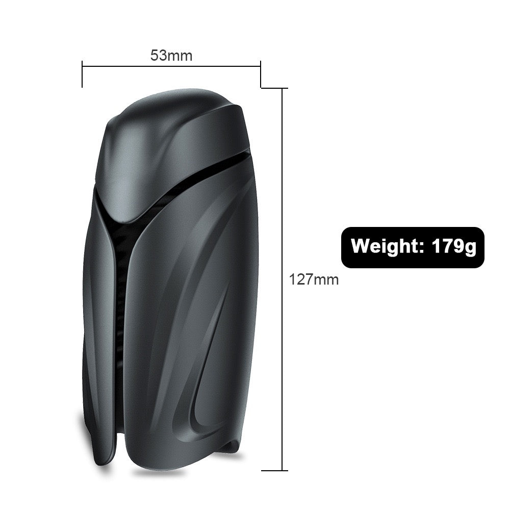 Black Samurai male glans training device/masturbation cup