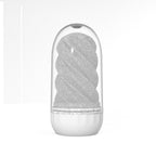 Men's Self-Suction Air-Powered Masturbator with Breathing Valve Design, Spiral Channel, Manual Masturbation Device, Male Exercise Device, Sex Toy