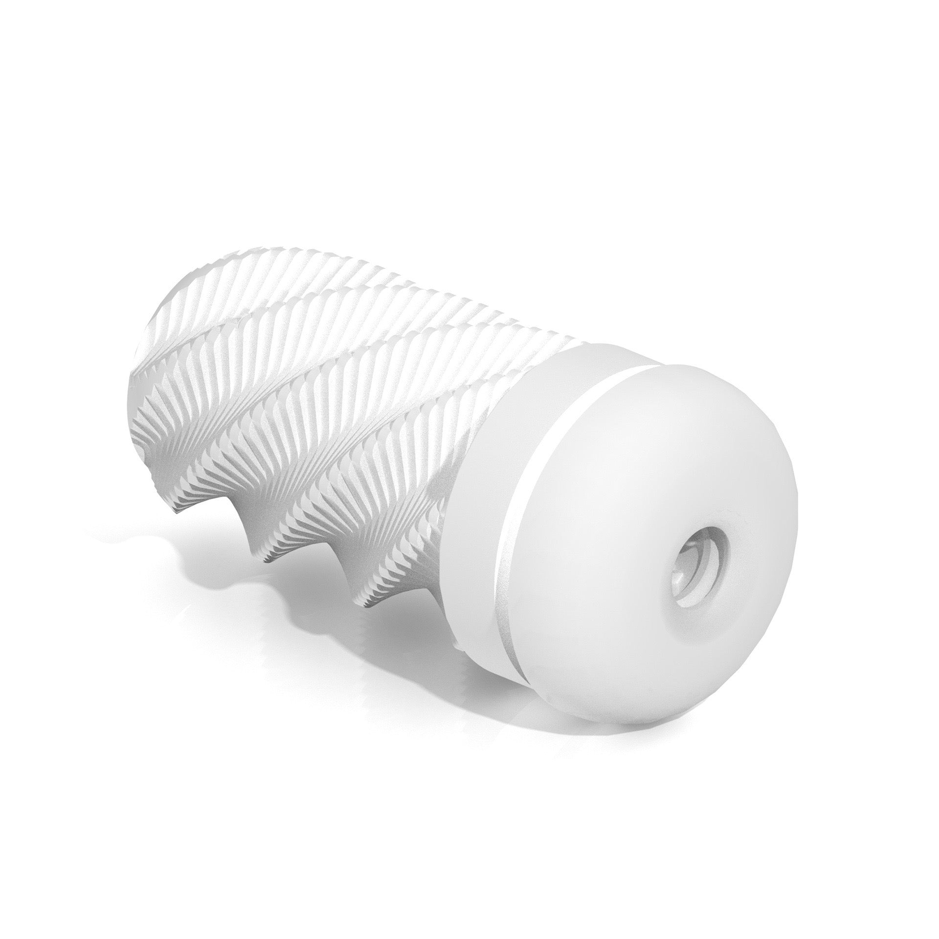 Men's Self-Suction Air-Powered Masturbator with Breathing Valve Design, Spiral Channel, Manual Masturbation Device, Male Exercise Device, Sex Toy