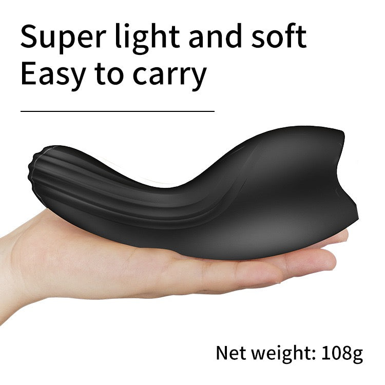 Men's Silicone Penis Exerciser Oral Sex Cup Male Masturbator Glans Training Device