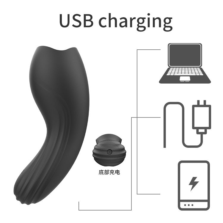 Men's Silicone Penis Exerciser Oral Sex Cup Male Masturbator Glans Training Device