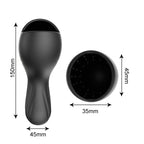 Men's Silicone Penis Exerciser Oral Sex Cup Male Masturbator Glans Training Device
