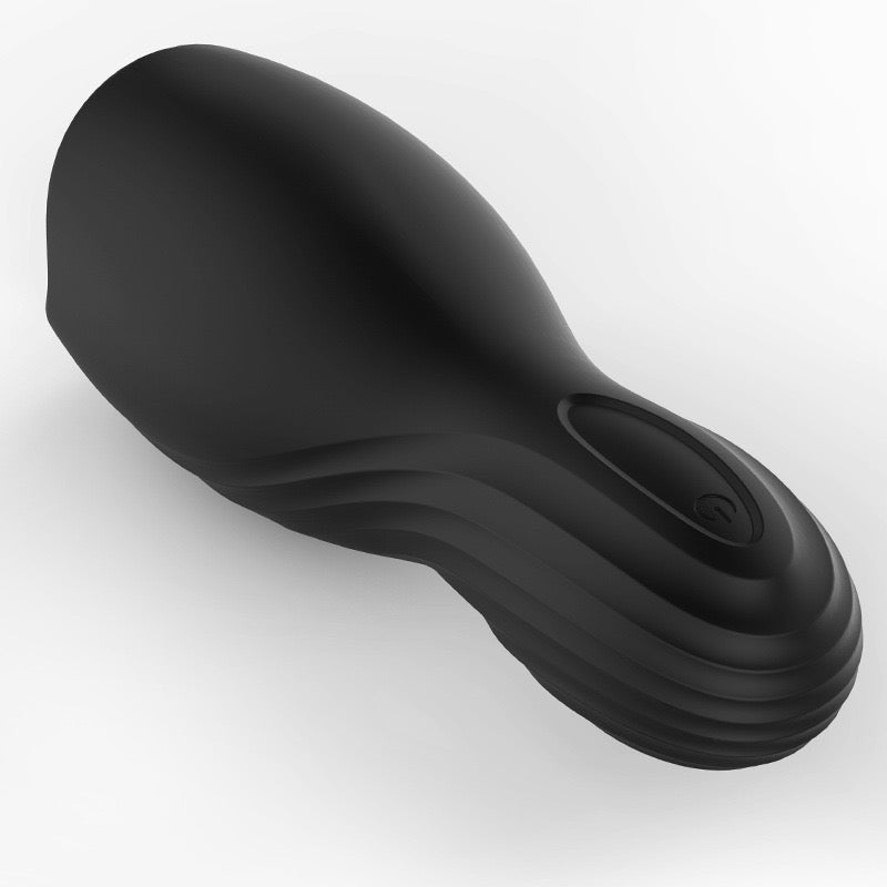 Men's Silicone Penis Exerciser Oral Sex Cup Male Masturbator Glans Training Device