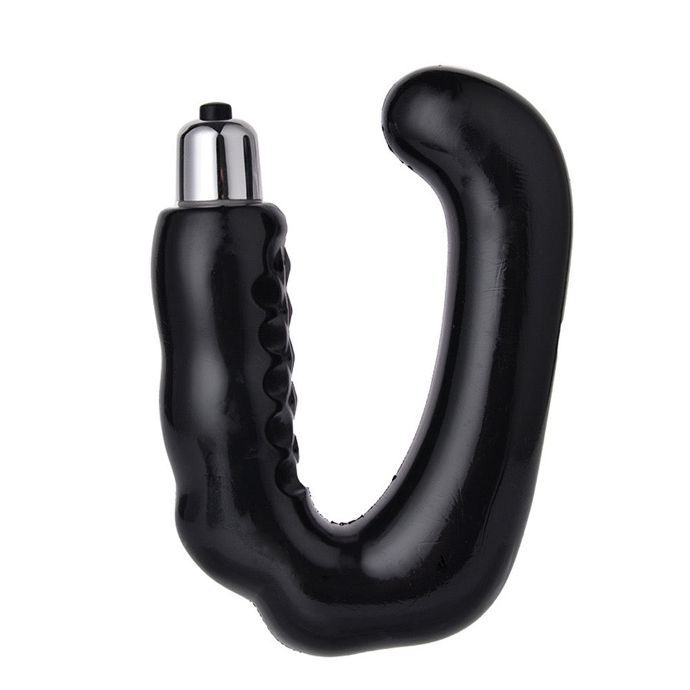 C-shaped G-spot Prostate Massager, Men's U-shaped Anal Vibrator for Orgasm and Masturbation, Electric Anal Plug for Sexual Pleasure