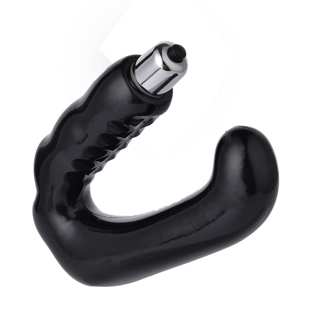 C-shaped G-spot Prostate Massager, Men's U-shaped Anal Vibrator for Orgasm and Masturbation, Electric Anal Plug for Sexual Pleasure