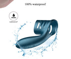 Vibrating Penis Ring, Rechargeable Vibrating Ring for Men, Delay Ring, Penis Sleeve, Couple's Shared Vibration