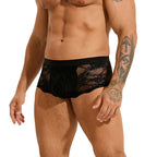 Men's Lace Boxer Briefs