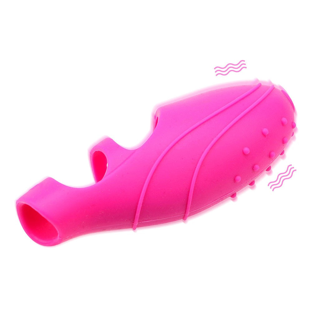 Finger Dancer, Finger Massager Vibrator, G-Spot Finger Sleeve, Foreplay Finger Sleeve, Erotic Vibrator, Vibrating Egg
