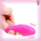 Finger Dancer, Finger Massager Vibrator, G-Spot Finger Sleeve, Foreplay Finger Sleeve, Erotic Vibrator, Vibrating Egg