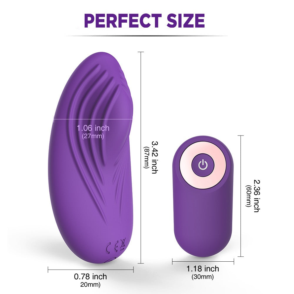 Wearable Vibrating Egg, G-Spot Stimulator, Rechargeable Wireless Remote Control Vibrator for Women