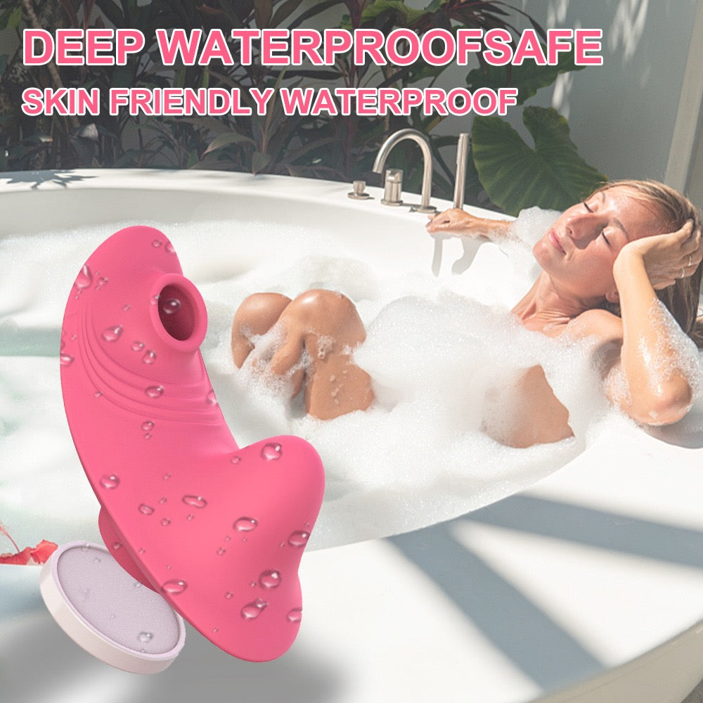 Wireless Remote Control Suction Vibrating Egg for Women, Magnetic Wearable Panty Vibrator