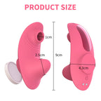 Wireless Remote Control Suction Vibrating Egg for Women, Magnetic Wearable Panty Vibrator