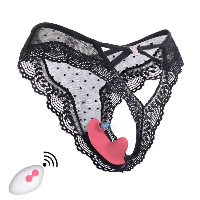 Wireless Remote Control Suction Vibrating Egg for Women, Magnetic Wearable Panty Vibrator
