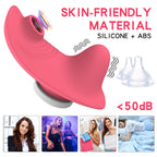 Wireless Remote Control Suction Vibrating Egg for Women, Magnetic Wearable Panty Vibrator