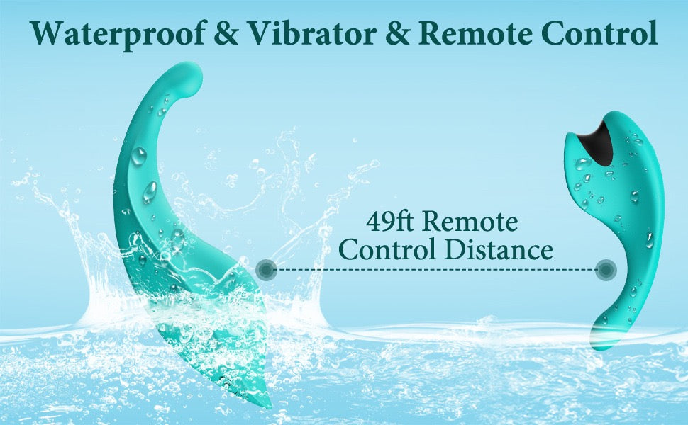 APP-Controlled Wearable Leaf-Shaped Dual Vibrator for Couples' Flirting and Clitoral/Nipple Stimulation