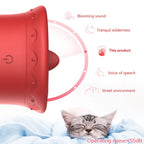 Christmas Bell Clitoral Suction Vibrator, Tongue-Licking Clitoral Stimulator, G-Spot Vibrator