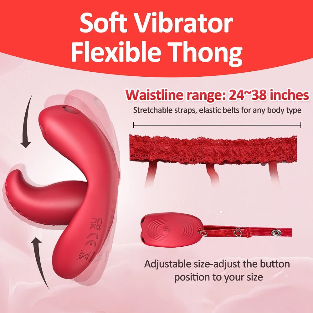 App-Controlled Remote Vibrating Clitoral Stimulator for Women - Powerful Vibrations and Swiveling Motion for G-Spot Self-Pleasure(Free underwear included.)