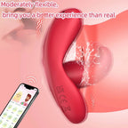 App-Controlled Remote Vibrating Clitoral Stimulator for Women - Powerful Vibrations and Swiveling Motion for G-Spot Self-Pleasure(Free underwear included.)