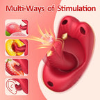 App-Controlled Remote Vibrating Clitoral Stimulator for Women - Powerful Vibrations and Swiveling Motion for G-Spot Self-Pleasure(Free underwear included.)