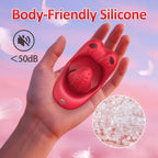 App-Controlled Remote Vibrating Clitoral Stimulator for Women - Powerful Vibrations and Swiveling Motion for G-Spot Self-Pleasure(Free underwear included.)