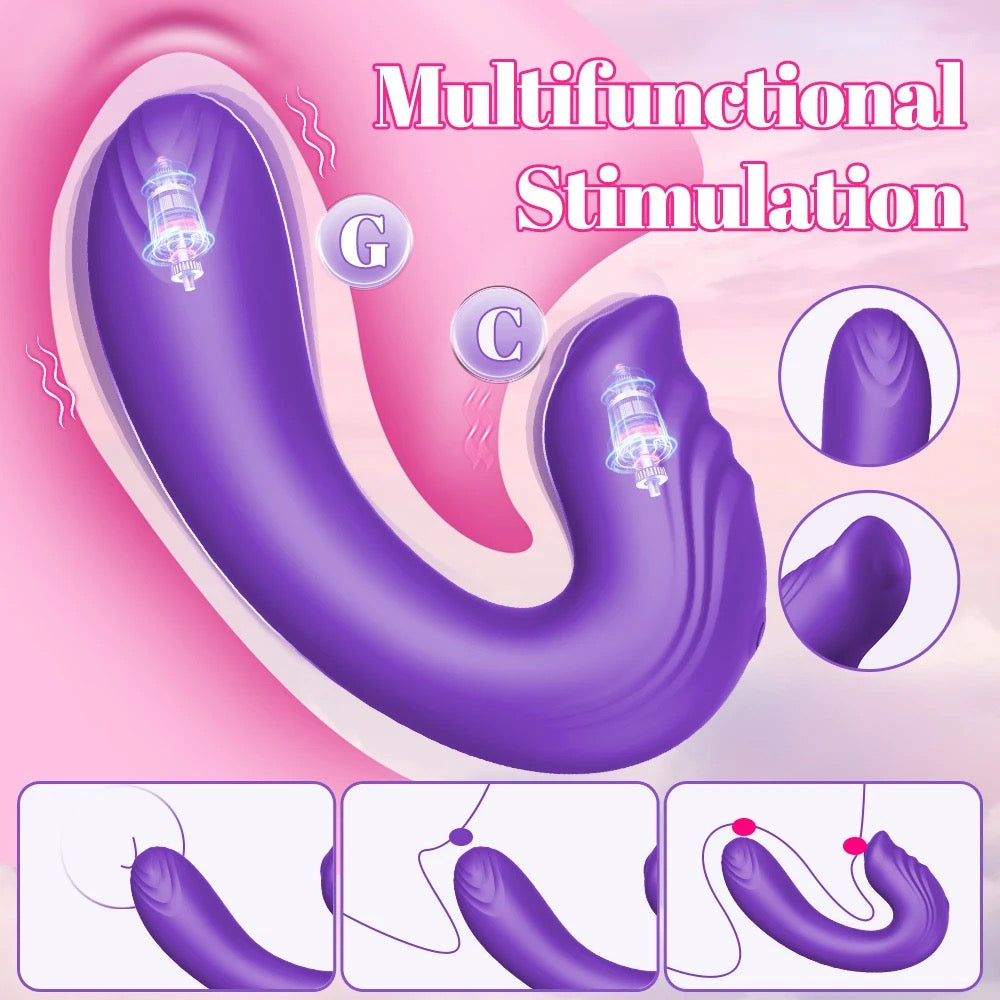 [APP Smart Control Dual Motor U-Shaped Wearable G-Spot Vibrator] Remote Flirting, Unlocking Cloud-Based Intimacy