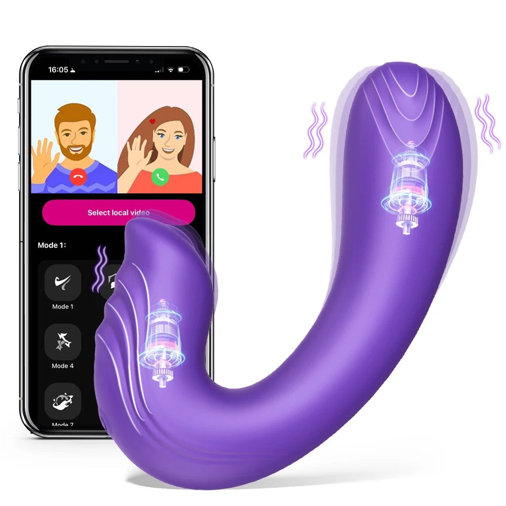 [APP Smart Control Dual Motor U-Shaped Wearable G-Spot Vibrator] Remote Flirting, Unlocking Cloud-Based Intimacy
