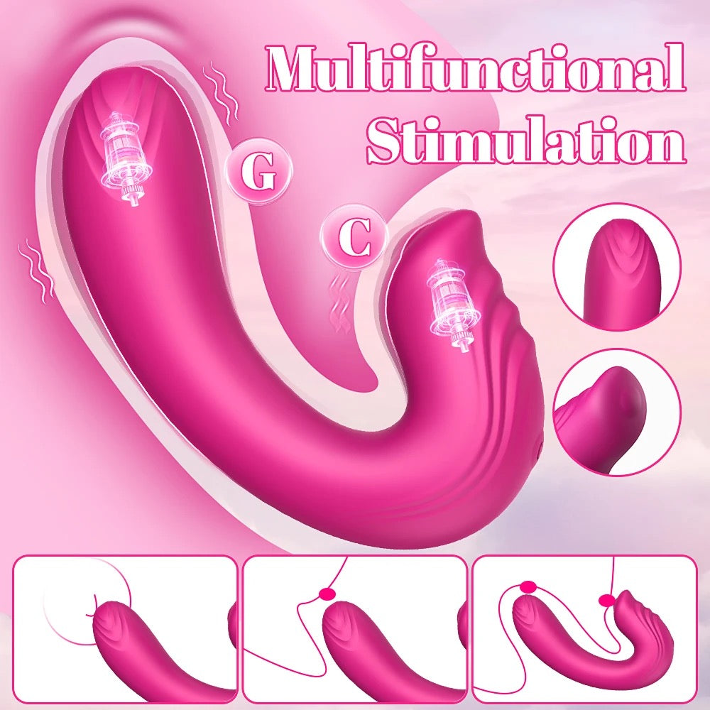 [APP Smart Control Dual Motor U-Shaped Wearable G-Spot Vibrator] Remote Flirting, Unlocking Cloud-Based Intimacy
