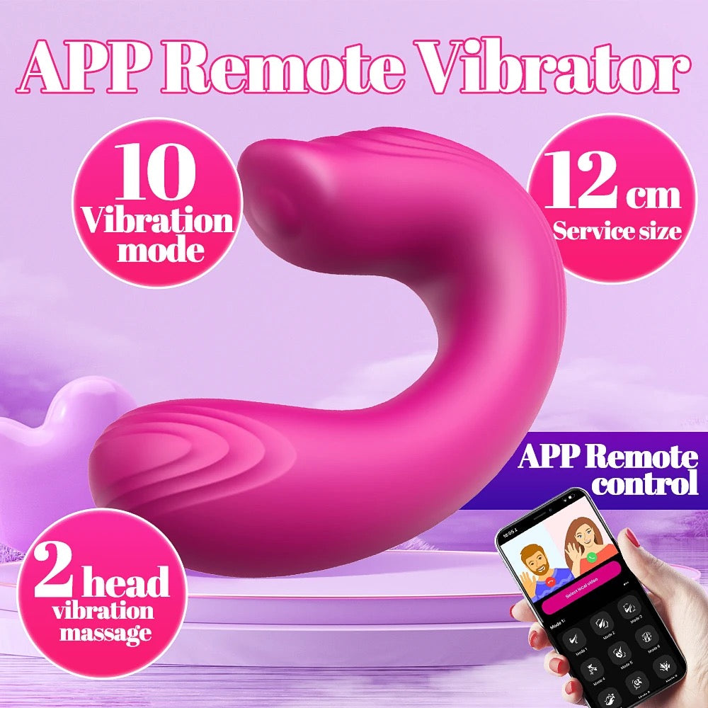 [APP Smart Control Dual Motor U-Shaped Wearable G-Spot Vibrator] Remote Flirting, Unlocking Cloud-Based Intimacy