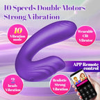 [APP Smart Control Dual Motor U-Shaped Wearable G-Spot Vibrator] Remote Flirting, Unlocking Cloud-Based Intimacy