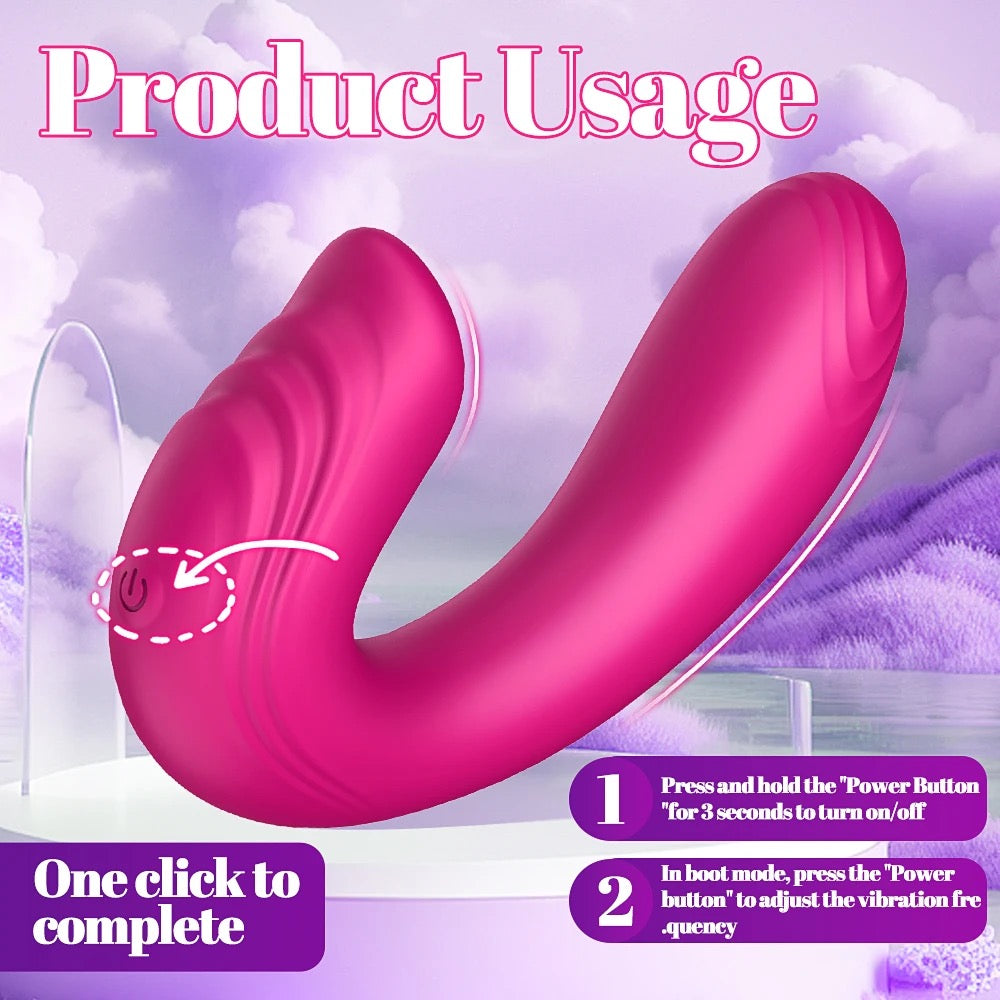 [APP Smart Control Dual Motor U-Shaped Wearable G-Spot Vibrator] Remote Flirting, Unlocking Cloud-Based Intimacy