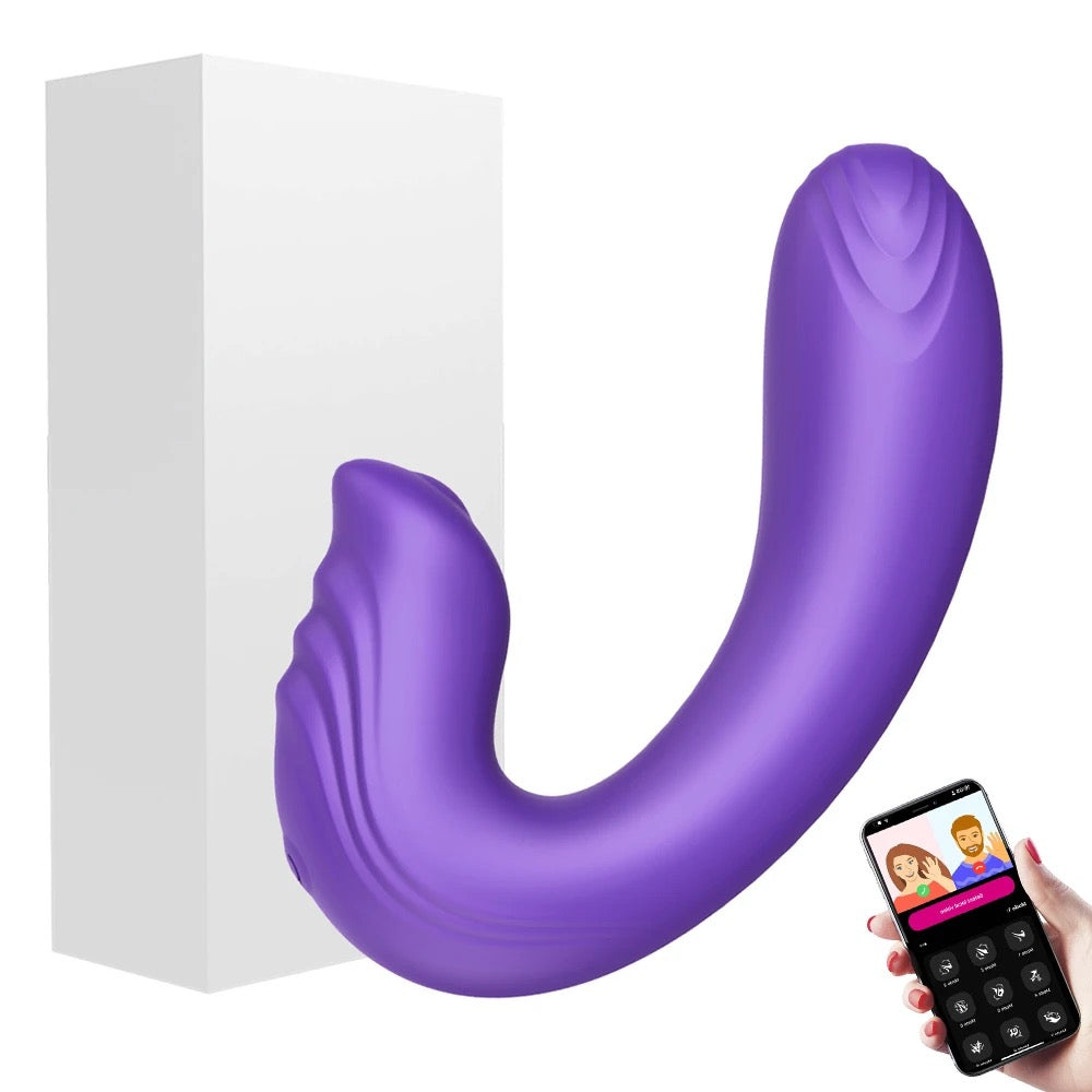 [APP Smart Control Dual Motor U-Shaped Wearable G-Spot Vibrator] Remote Flirting, Unlocking Cloud-Based Intimacy