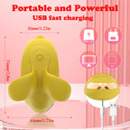 Finger-Worn Vibrator with 9 Vibration Modes, Female Clitoral Stimulator, Mobile APP Controlled Personal Massager for Women