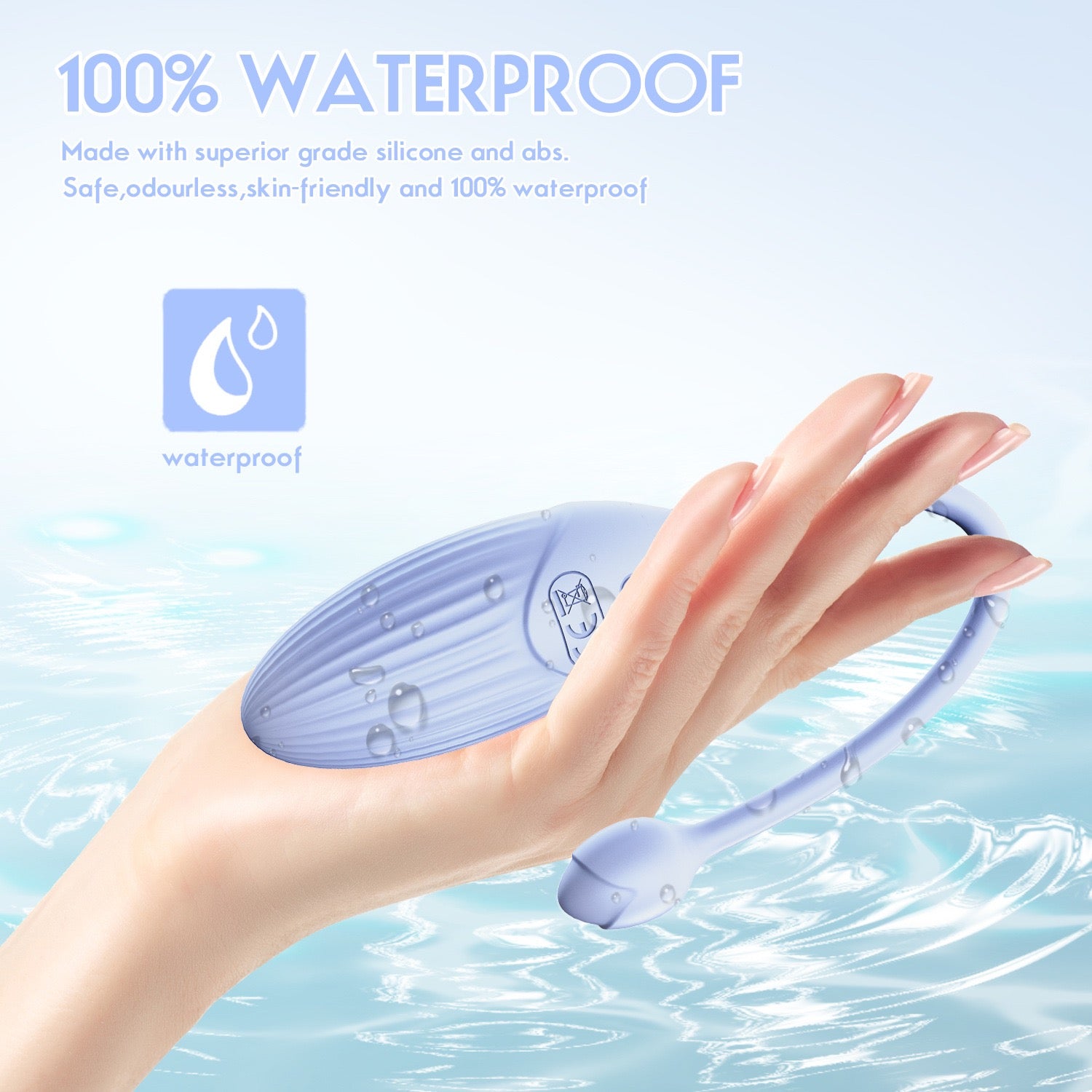 [Fully Waterproof Skin-Friendly Wearable Toy] Watery Bliss, Unleash Sensual Pleasure Anytime, Anywhere