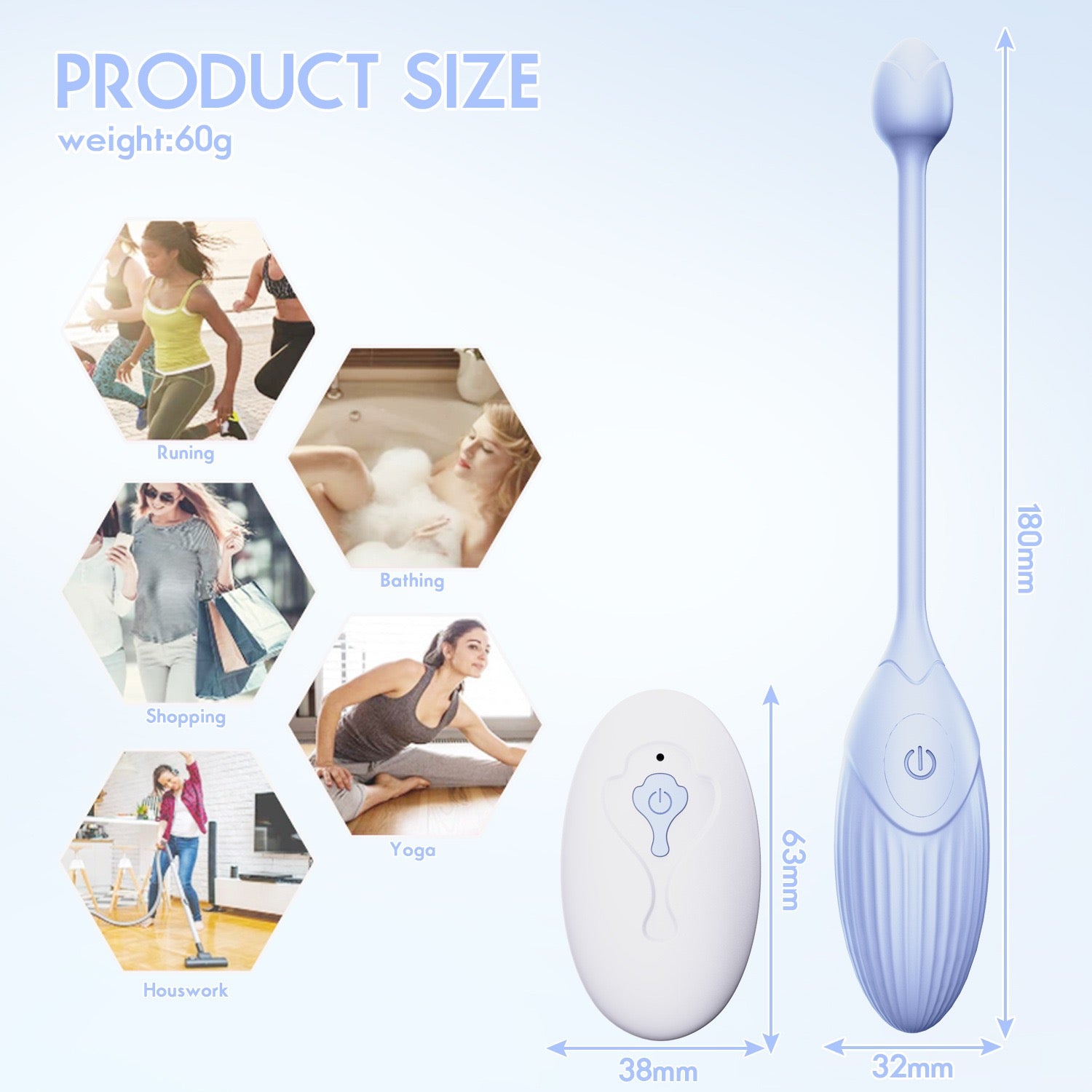 [Fully Waterproof Skin-Friendly Wearable Toy] Watery Bliss, Unleash Sensual Pleasure Anytime, Anywhere