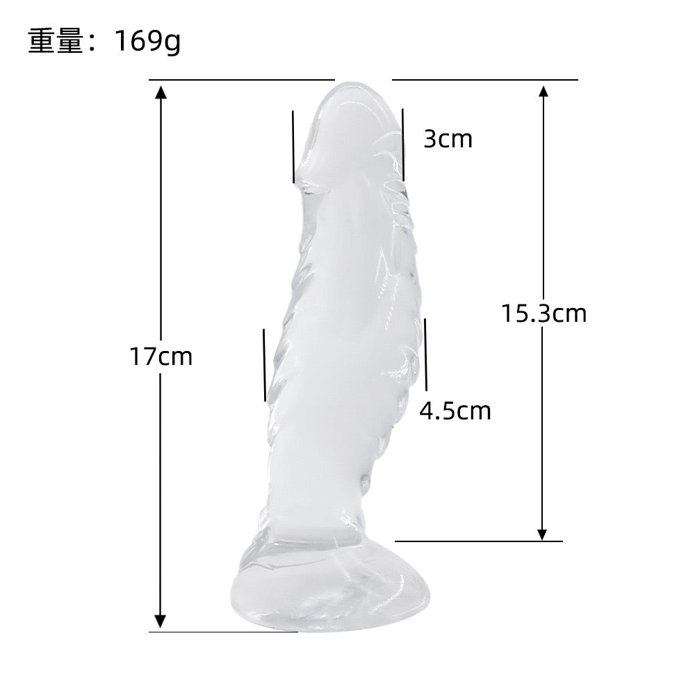 [High-Transparency TPE Dildo] Realistic Touch, Unlocking an Immersive Intimate Experience