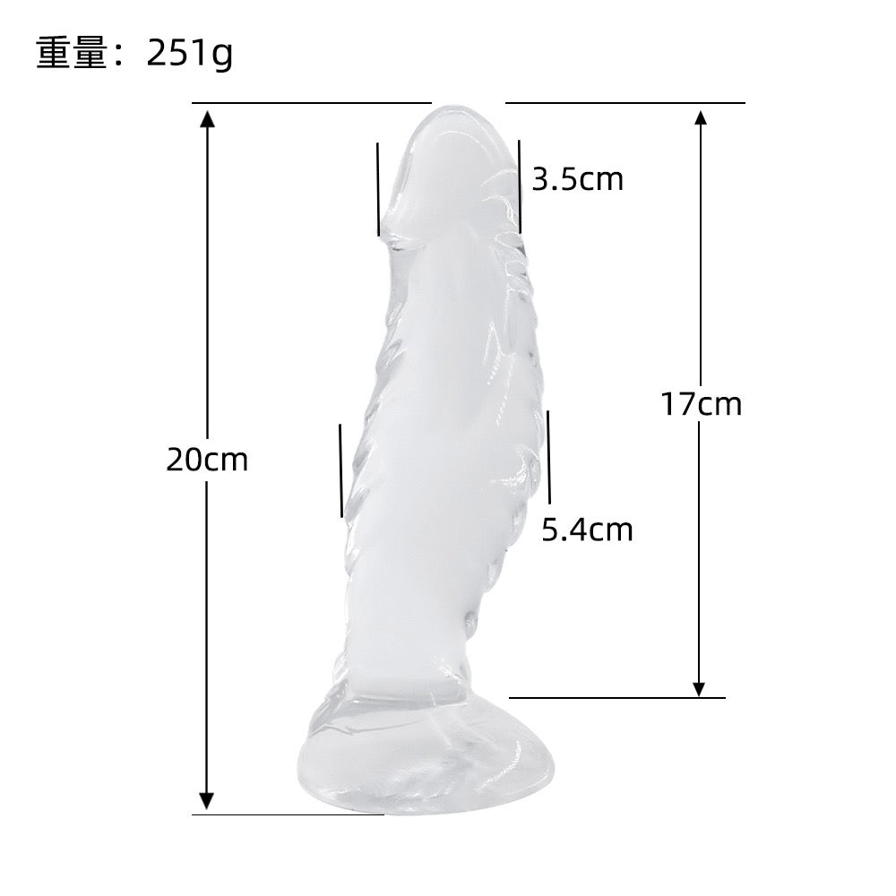 [High-Transparency TPE Dildo] Realistic Touch, Unlocking an Immersive Intimate Experience