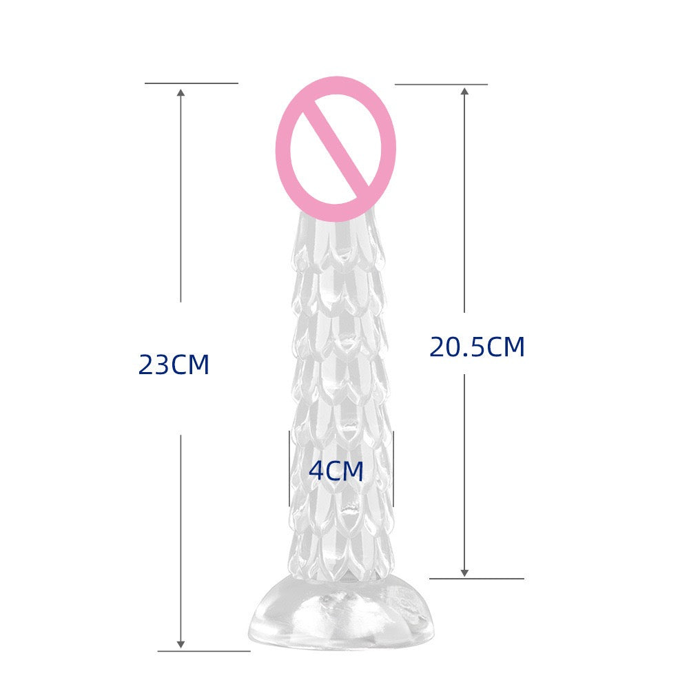 [Dragon Scale Textured Dildo] Biomimetic Texture: Unlocking a New Dimension of Sensory Intimacy