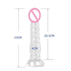 [Dragon Scale Textured Dildo] Biomimetic Texture: Unlocking a New Dimension of Sensory Intimacy