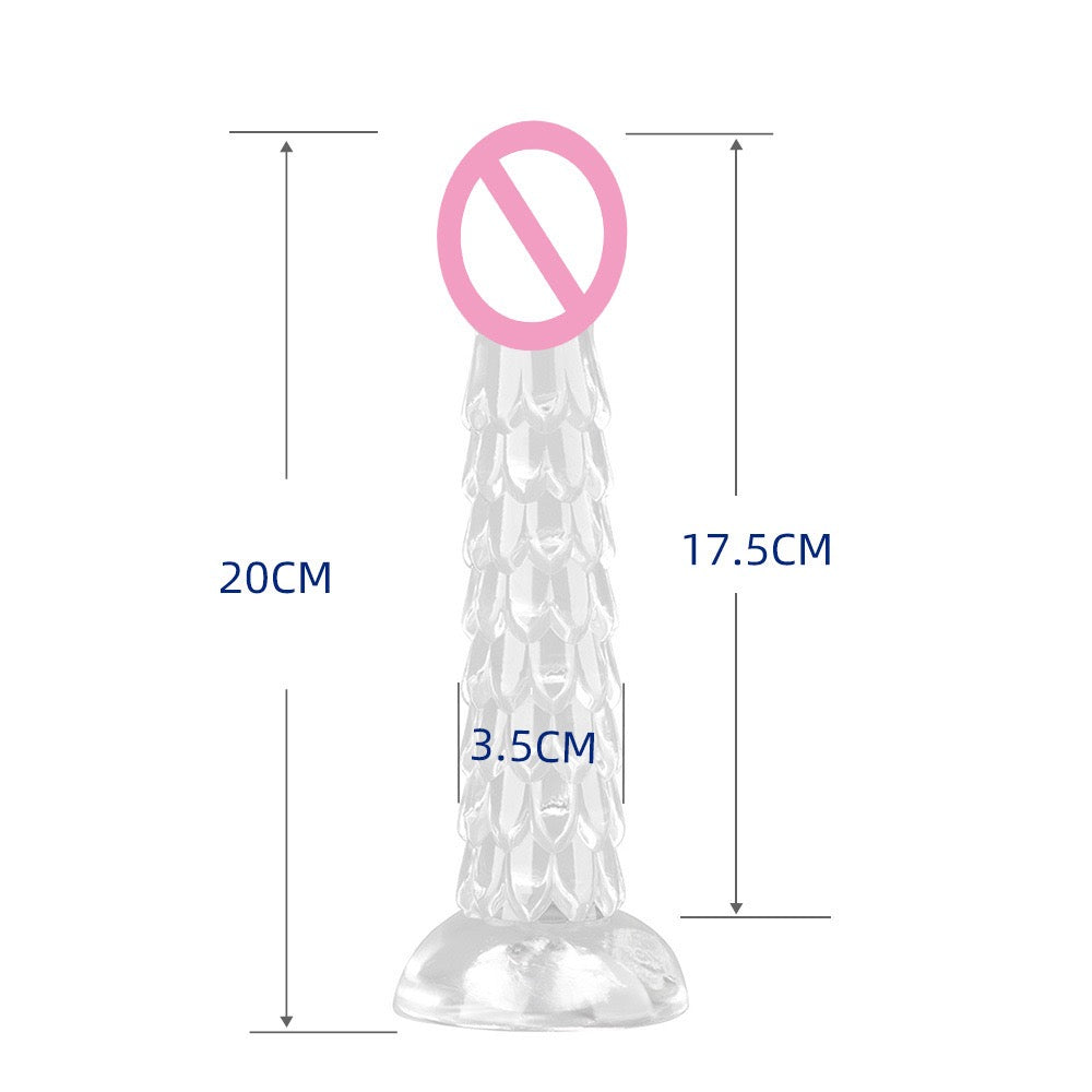 [Dragon Scale Textured Dildo] Biomimetic Texture: Unlocking a New Dimension of Sensory Intimacy
