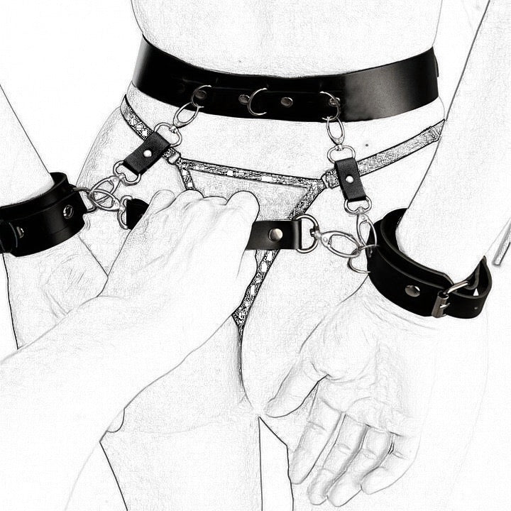 Breast bondage, breast binding, breast restraint