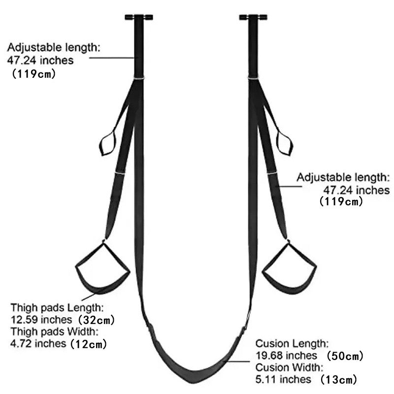 SM Multifunctional Hanging Erotic Swing Set