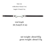 SM European and American adult products: white dog bone